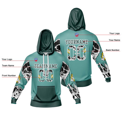 Benutzerdefinierter Sweatshirt-Hoodie für Mann, Frau, Mädchen, Junge. Drucken Sie Ihr Logo, Ihren Namen und Ihre Nummer