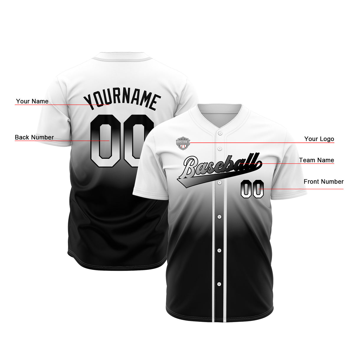 Benutzerdefiniert Baseball Uniformen Drucken für Jungs Mädchen und Kinder Machen Ihr Team Mehr Vielfältig