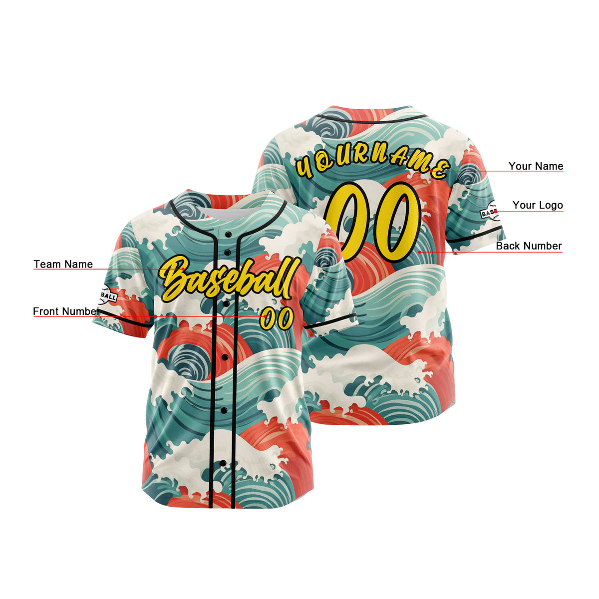 Benutzerdefiniert Grün Baseball Uniformen Drucken für Jungs Mädchen und Kinder Machen Ihr Team Mehr Vielfältig