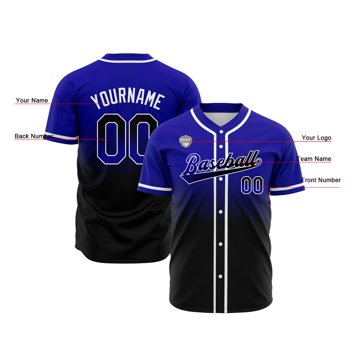 Benutzerdefiniert Baseball Uniformen Drucken für Jungs Mädchen und Kinder Machen Ihr Team Mehr Vielfältig
