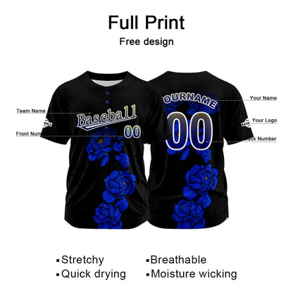 Benutzerdefiniert Schwarz Baseball Uniformen Drucken für Jungs Mädchen und Kinder Machen Ihr Team Mehr Vielfältig