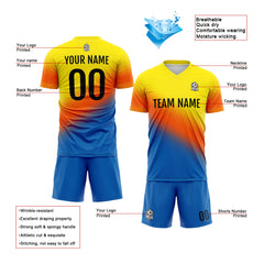 Benutzerdefinierte Fußballuniform Jersey Kinder Erwachsene Personalisiertes Set Jersey Shirt