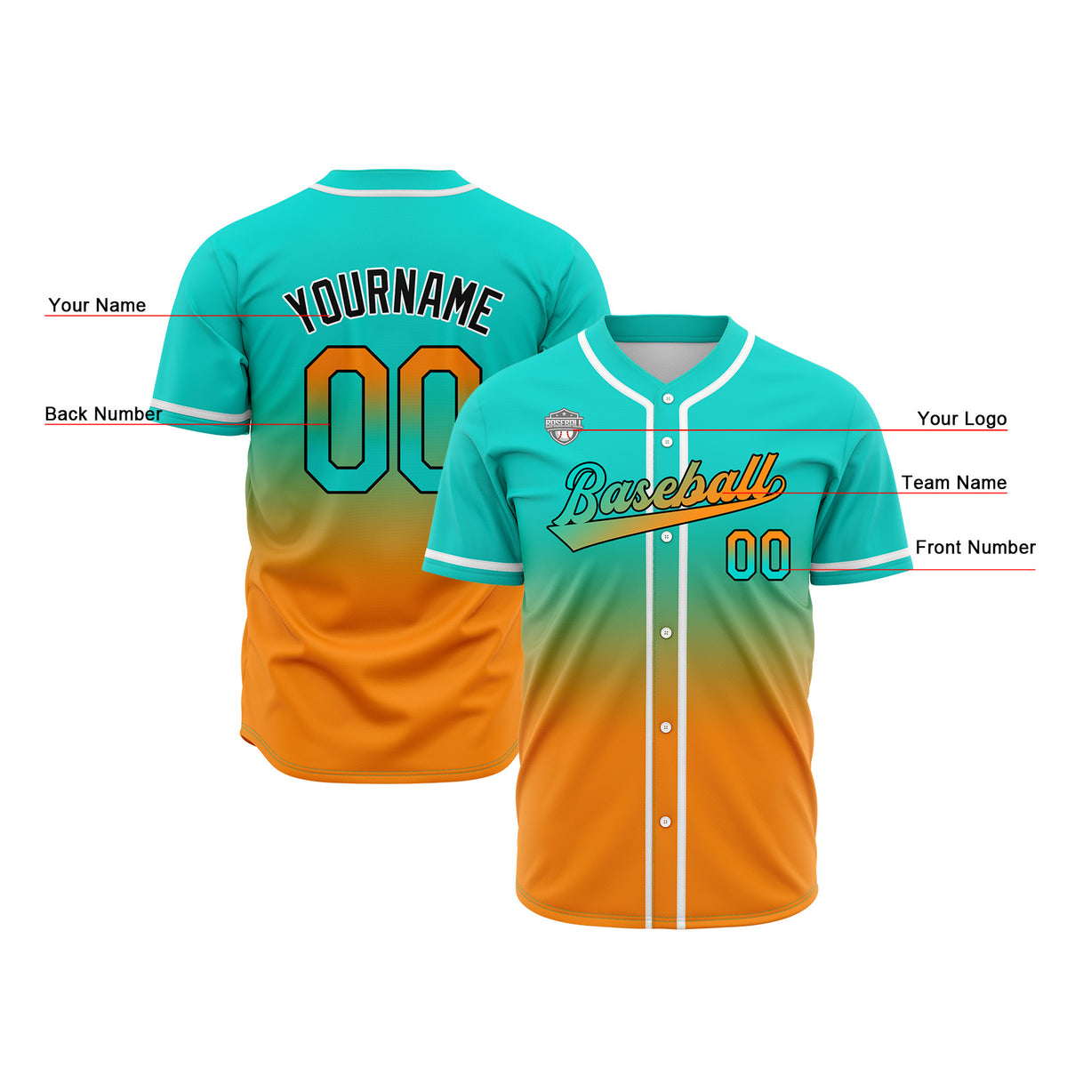 Benutzerdefiniert Baseball Uniformen Drucken für Jungs Mädchen und Kinder Machen Ihr Team Mehr Vielfältig