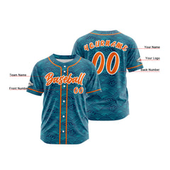 Benutzerdefiniert Blau Baseball Uniformen Drucken für Jungs Mädchen und Kinder Machen Ihr Team Mehr Vielfältig