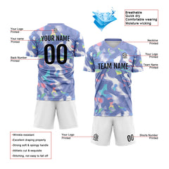 Benutzerdefinierte Fußballuniform Jersey Kinder Erwachsene Personalisiertes Set Jersey Shirt