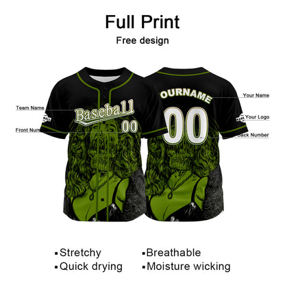 Benutzerdefiniert Schwarz Baseball Uniformen Drucken für Jungs Mädchen und Kinder Machen Ihr Team Mehr Vielfältig