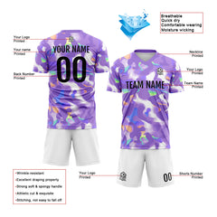 Benutzerdefinierte Fußballuniform Jersey Kinder Erwachsene Personalisiertes Set Jersey Shirt