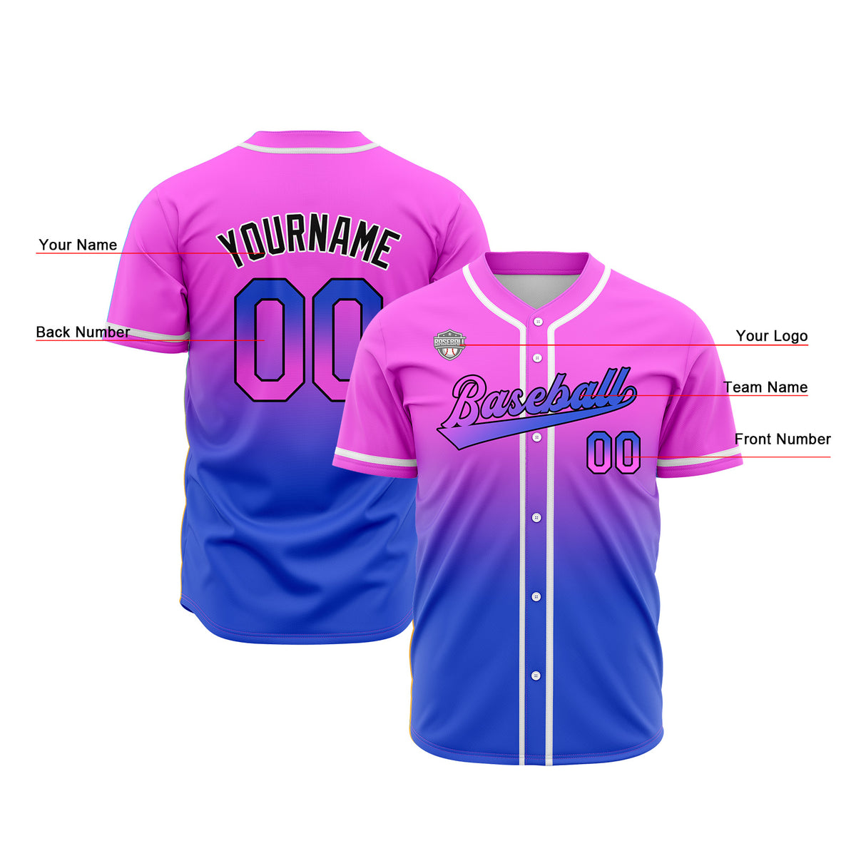 Benutzerdefiniert Baseball Uniformen Drucken für Jungs Mädchen und Kinder Machen Ihr Team Mehr Vielfältig