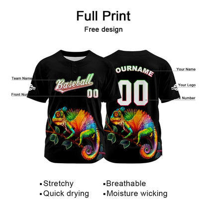 Benutzerdefiniert Schwarz Baseball Uniformen Drucken für Jungs Mädchen und Kinder Machen Ihr Team Mehr Vielfältig