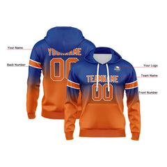 Benutzerdefinierter Verlauf Sweatshirt-Hoodie für Mann, Frau, Mädchen, Junge. Drucken Sie Ihr Logo, Ihren Namen und Ihre Nummer