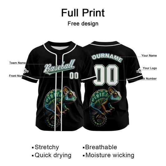 Benutzerdefiniert Schwarz Baseball Uniformen Drucken für Jungs Mädchen und Kinder Machen Ihr Team Mehr Vielfältig