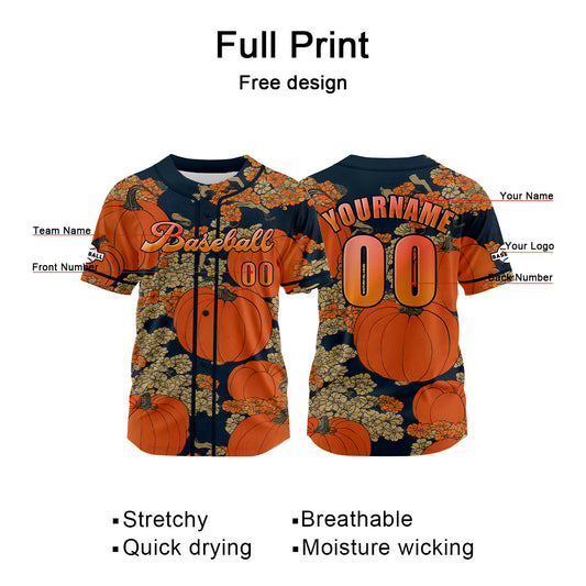 Benutzerdefiniert Orange Baseball Uniformen Drucken für Jungs Mädchen und Kinder Machen Ihr Team Mehr Vielfältig