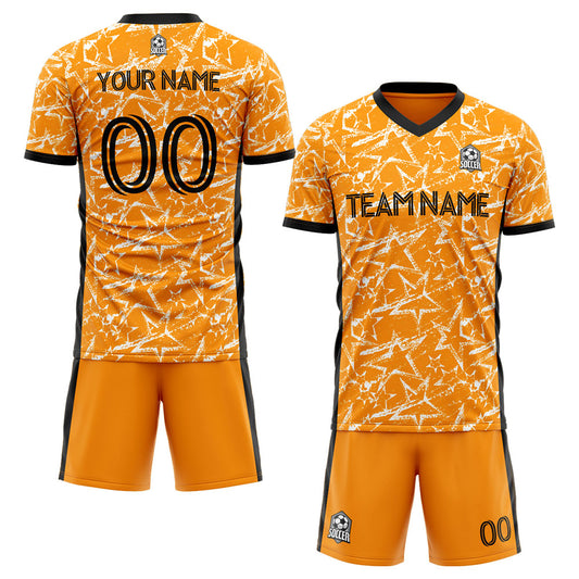 Benutzerdefinierte Fußballuniform Jersey Kinder Erwachsene Personalisiertes Set Jersey Shirt