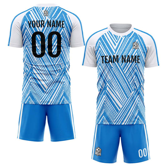 Benutzerdefinierte Fußballuniform Jersey Kinder Erwachsene Personalisiertes Set Jersey Shirt