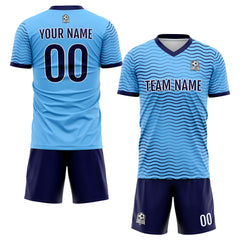 Benutzerdefinierte Fußballuniform Jersey Kinder Erwachsene Personalisiertes Set Jersey Shirt