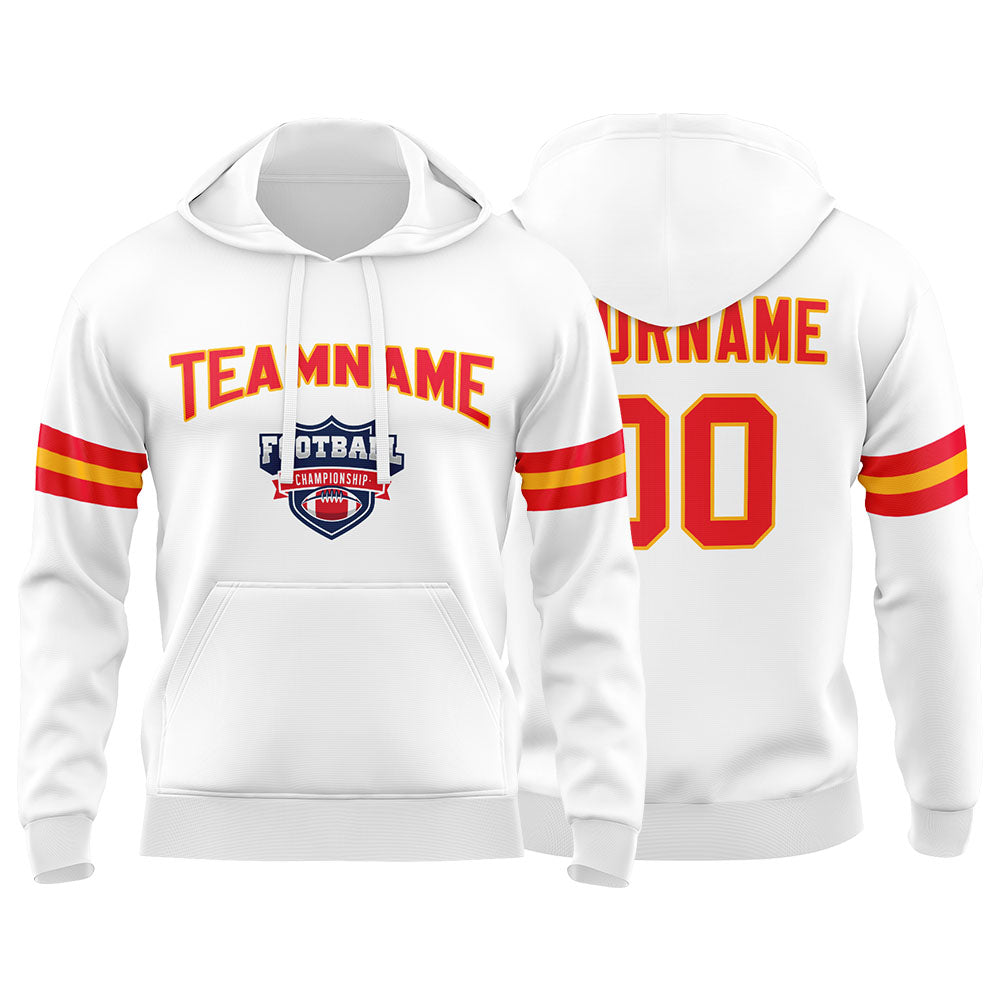 Benutzerdefinierter Sweatshirt-Hoodie für Mann, Frau, Mädchen, Junge. Drucken Sie Ihr Logo, Ihren Namen und Ihre Nummer