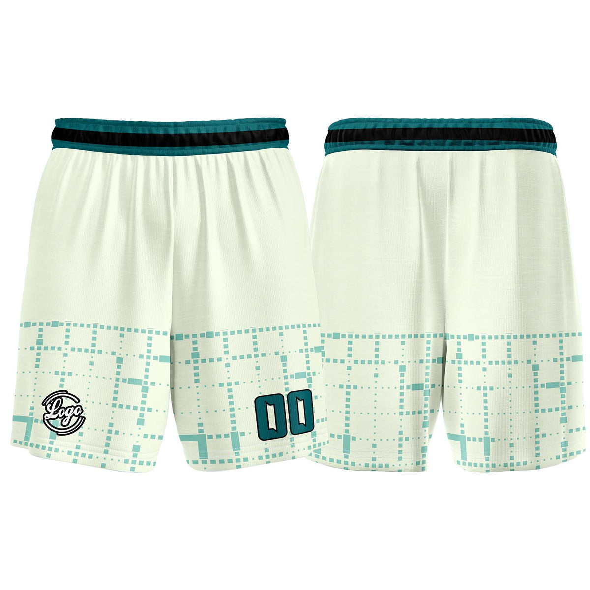 Benutzerdefinierter Hellgrün Basketball Jersey Uniform Anzug gedruckt Ihr Logo Name Nummer