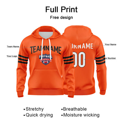 Benutzerdefinierter Sweatshirt-Hoodie für Mann, Frau, Mädchen, Junge. Drucken Sie Ihr Logo, Ihren Namen und Ihre Nummer