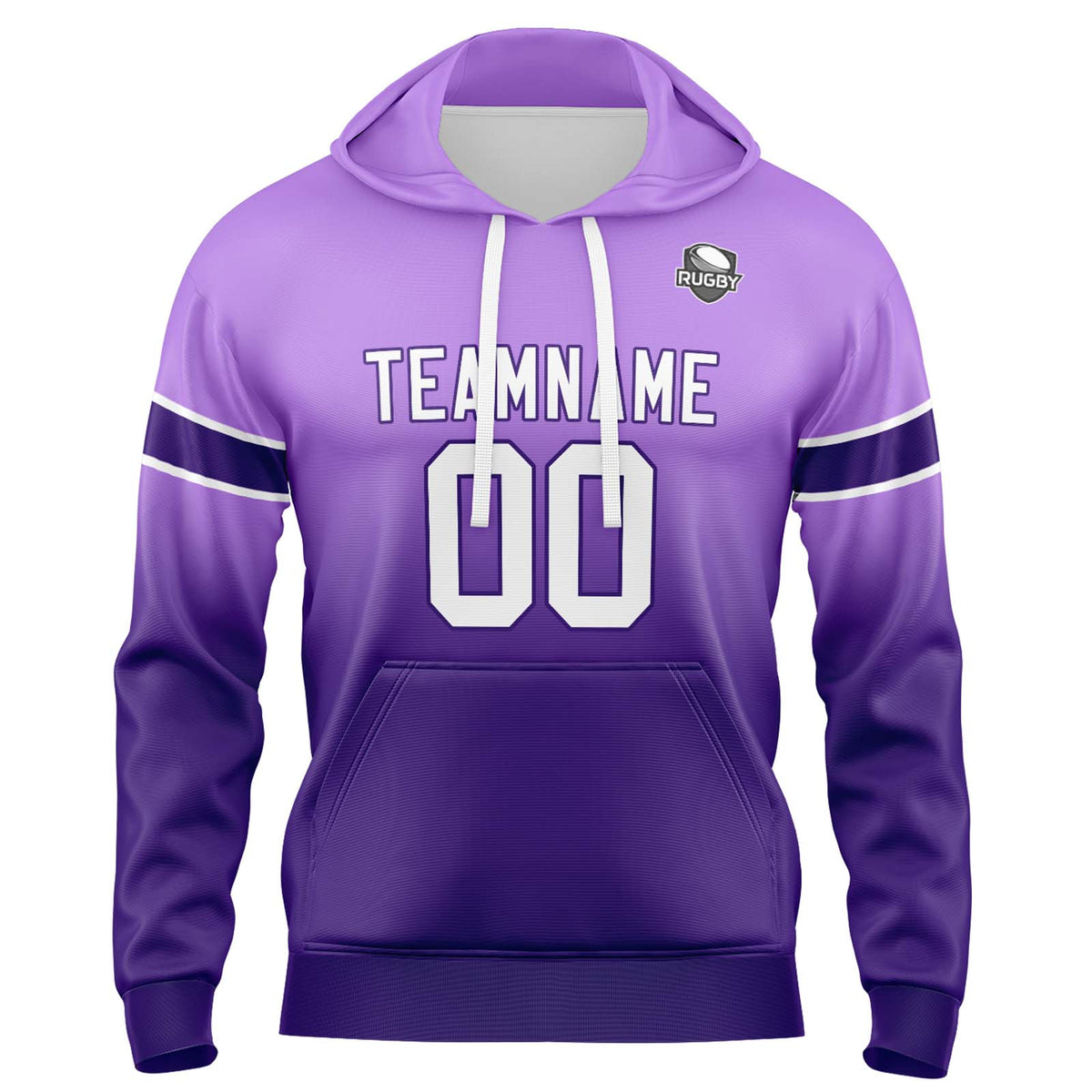Benutzerdefinierter Verlauf Sweatshirt-Hoodie für Mann, Frau, Mädchen, Junge. Drucken Sie Ihr Logo, Ihren Namen und Ihre Nummer