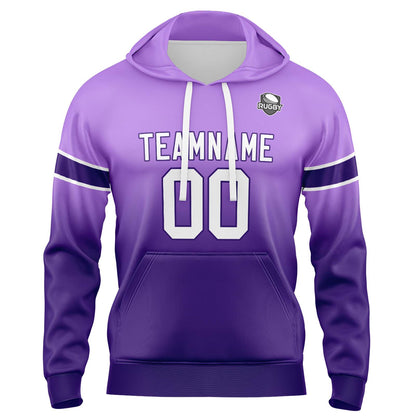 Benutzerdefinierter Verlauf Sweatshirt-Hoodie für Mann, Frau, Mädchen, Junge. Drucken Sie Ihr Logo, Ihren Namen und Ihre Nummer