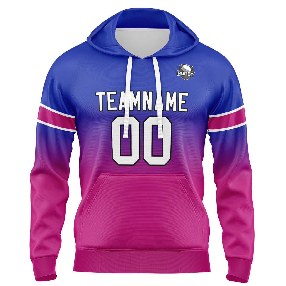 Benutzerdefinierter Verlauf Sweatshirt-Hoodie für Mann, Frau, Mädchen, Junge. Drucken Sie Ihr Logo, Ihren Namen und Ihre Nummer