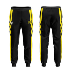 Benutzerdefiniert Schwarz Tarnung Sport Jersey Satz Trainingsanzug Zur Seite fahren Kapuzenpullover Oberteile und Hose Satz Königlich