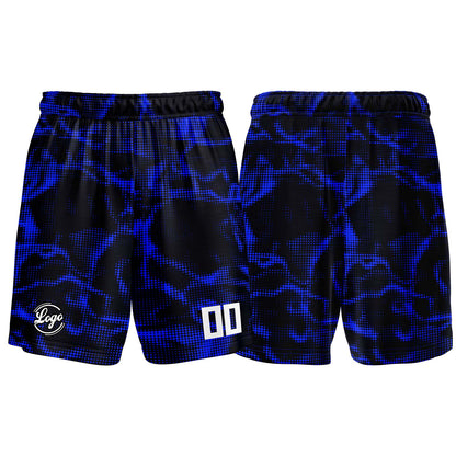Benutzerdefinierter Marine Royal Basketball Jersey Uniform Anzug gedruckt Ihr Logo Name Nummer