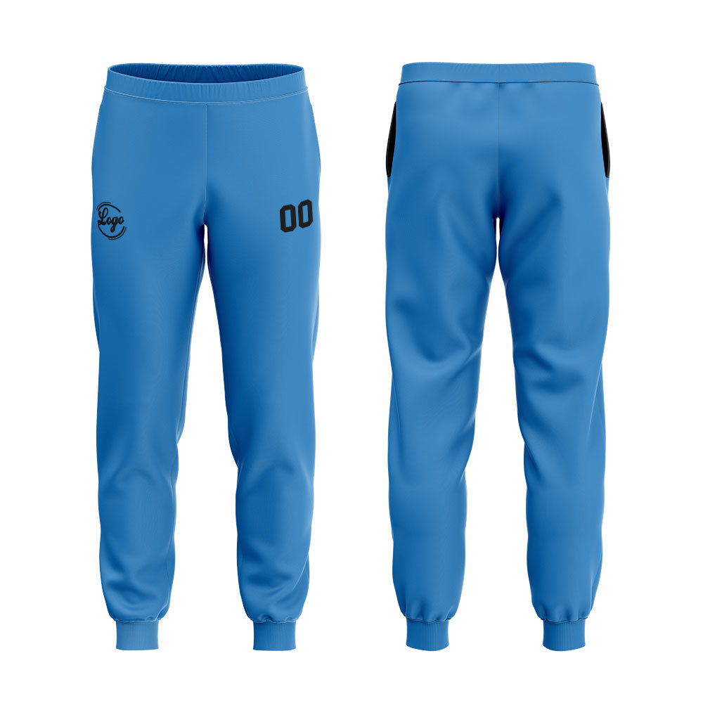 Benutzerdefiniert Hellblau Tarnung Sport Jersey Satz Trainingsanzug Zur Seite fahren Kapuzenpullover Oberteile und Hose Satz Königlich