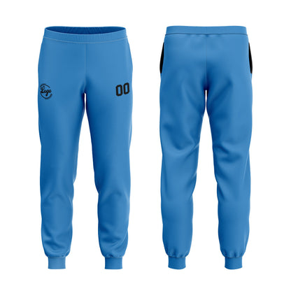 Benutzerdefiniert Hellblau Tarnung Sport Jersey Satz Trainingsanzug Zur Seite fahren Kapuzenpullover Oberteile und Hose Satz Königlich