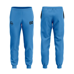 Benutzerdefiniert Hellblau Tarnung Sport Jersey Satz Trainingsanzug Zur Seite fahren Kapuzenpullover Oberteile und Hose Satz Königlich