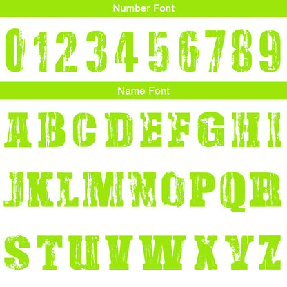 Benutzerdefinierte Reversible Basketball Jersey Personalisierte Print Name Nummer Logo Weiß-Neongrün