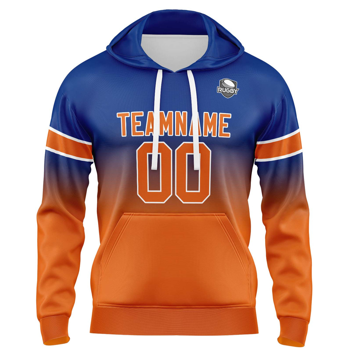 Benutzerdefinierter Verlauf Sweatshirt-Hoodie für Mann, Frau, Mädchen, Junge. Drucken Sie Ihr Logo, Ihren Namen und Ihre Nummer
