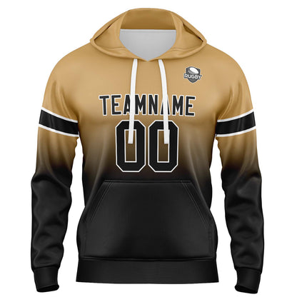 Benutzerdefinierter Verlauf Sweatshirt-Hoodie für Mann, Frau, Mädchen, Junge. Drucken Sie Ihr Logo, Ihren Namen und Ihre Nummer ﻿