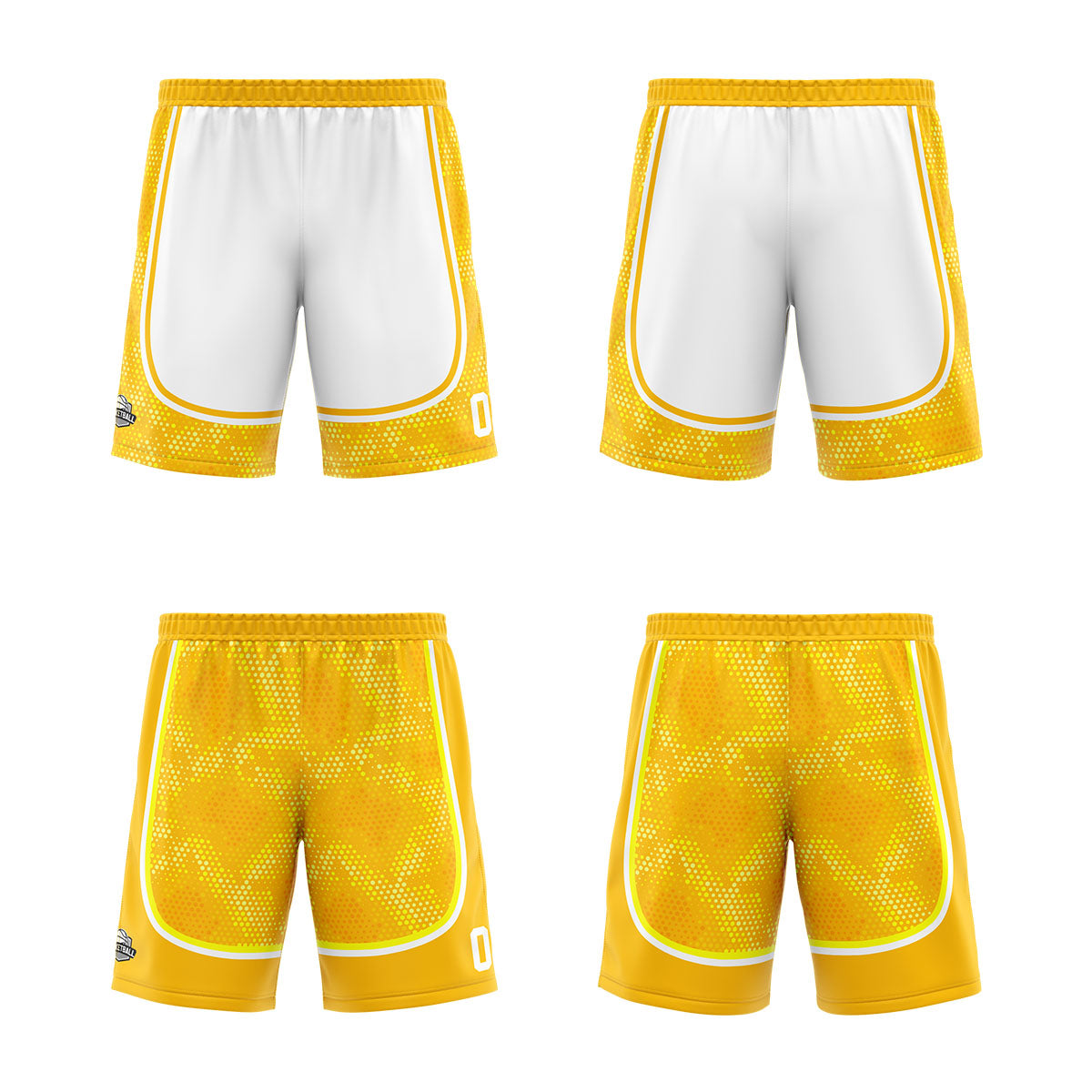 Benutzerdefinierte weiß orange Reversible Basketball Jersey Personalisierte Print Name Nummer Logo