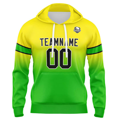 Benutzerdefinierter Verlauf Sweatshirt-Hoodie für Mann, Frau, Mädchen, Junge. Drucken Sie Ihr Logo, Ihren Namen und Ihre Nummer