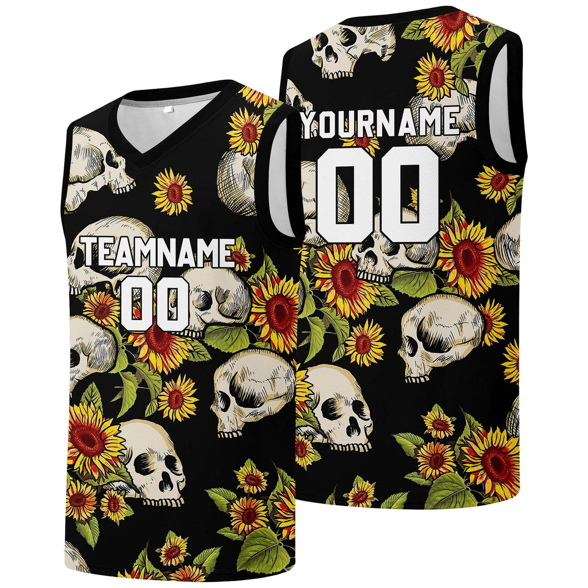 Individuelle Basketball-Jersey für Männer und Frauen. Gestickter und gedruckter Name, Nummer und Logo