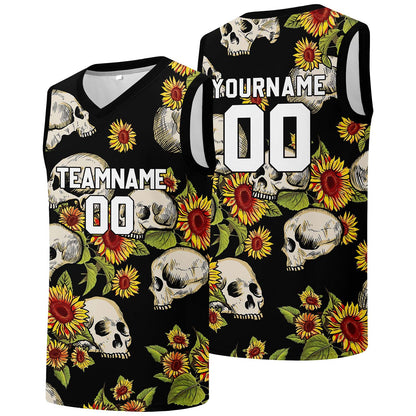Individuelle Basketball-Jersey für Männer und Frauen. Gestickter und gedruckter Name, Nummer und Logo