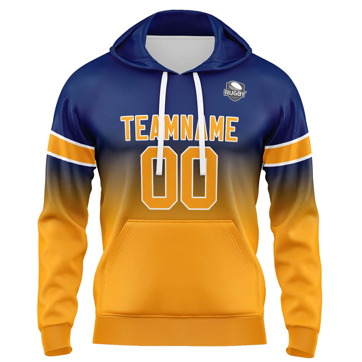 Benutzerdefinierter Verlauf Sweatshirt-Hoodie für Mann, Frau, Mädchen, Junge. Drucken Sie Ihr Logo, Ihren Namen und Ihre Nummer