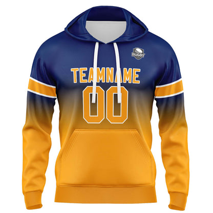 Benutzerdefinierter Verlauf Sweatshirt-Hoodie für Mann, Frau, Mädchen, Junge. Drucken Sie Ihr Logo, Ihren Namen und Ihre Nummer