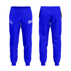 Benutzerdefiniert Schwarz Blau Tarnung Sport Jersey Satz Trainingsanzug Zur Seite fahren Kapuzenpullover Oberteile und Hose Satz Königlich