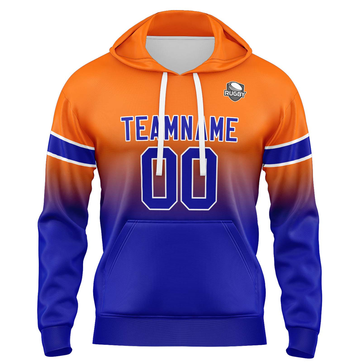 Benutzerdefinierter Verlauf Sweatshirt-Hoodie für Mann, Frau, Mädchen, Junge. Drucken Sie Ihr Logo, Ihren Namen und Ihre Nummer