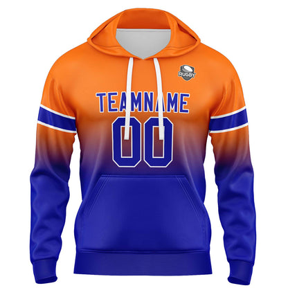 Benutzerdefinierter Verlauf Sweatshirt-Hoodie für Mann, Frau, Mädchen, Junge. Drucken Sie Ihr Logo, Ihren Namen und Ihre Nummer