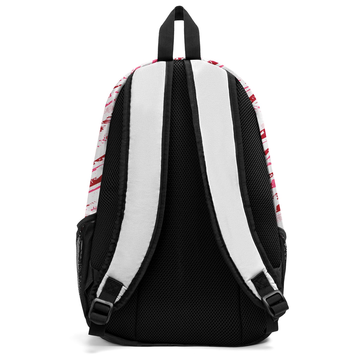Anpassen  Weiß  Rot Sport Rucksäcke Mit Personalisiert Namen, Zahlen und Logos
