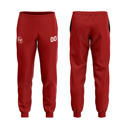 Benutzerdefiniert Schwarz Tief Rot Tarnung Sport Jersey Satz Trainingsanzug Zur Seite fahren Kapuzenpullover Oberteile und Hose Satz Königlich