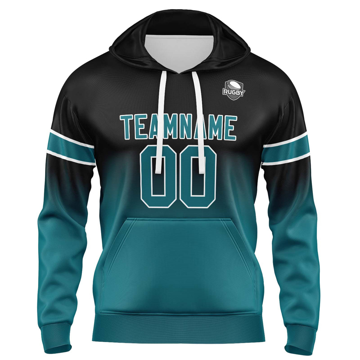 Benutzerdefinierter Verlauf Sweatshirt-Hoodie für Mann, Frau, Mädchen, Junge. Drucken Sie Ihr Logo, Ihren Namen und Ihre Nummer ﻿