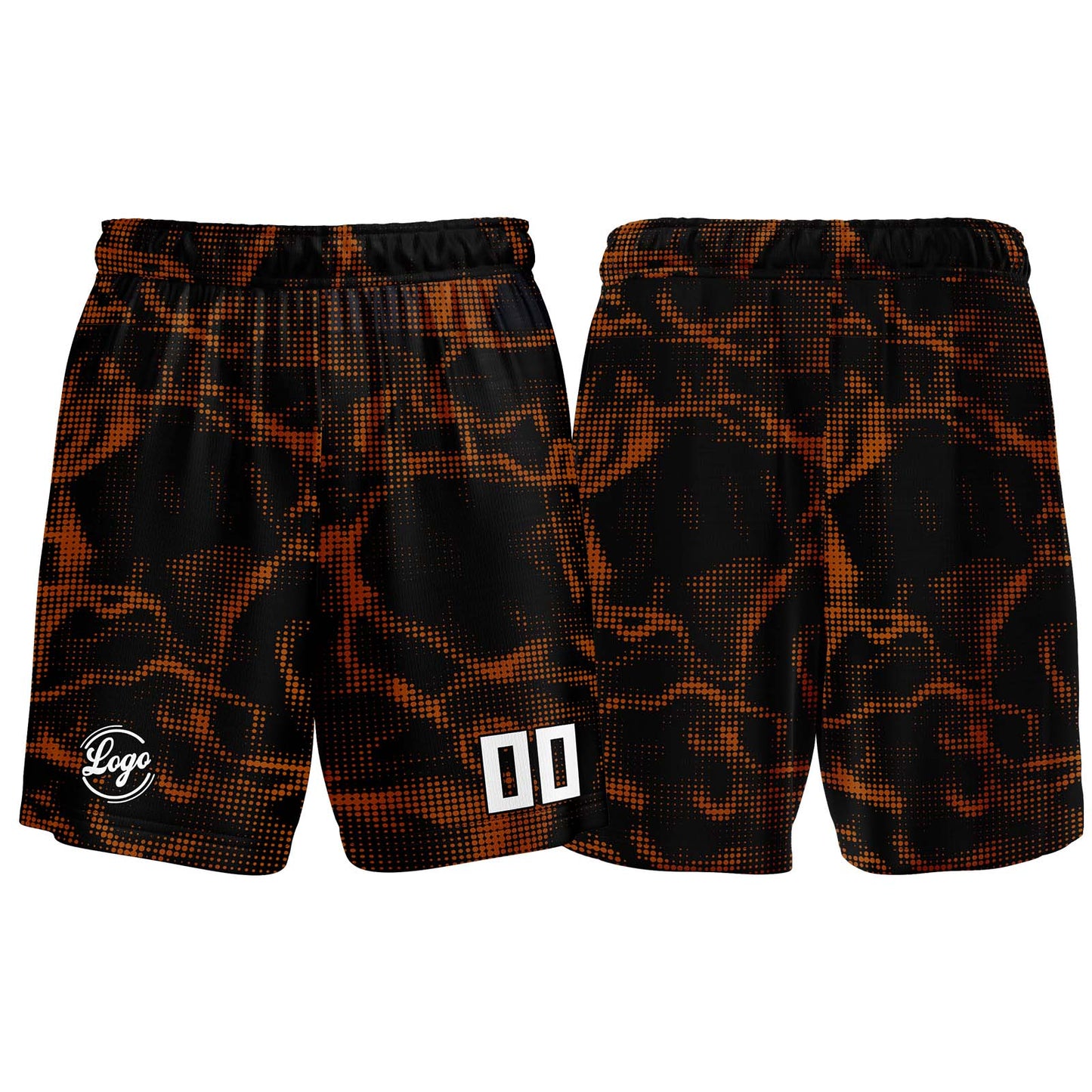 Benutzerdefinierter Schwarz Braun Basketball Jersey Uniform Anzug gedruckt Ihr Logo Name Nummer