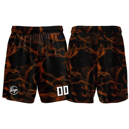 Benutzerdefinierter Schwarz Braun Basketball Jersey Uniform Anzug gedruckt Ihr Logo Name Nummer