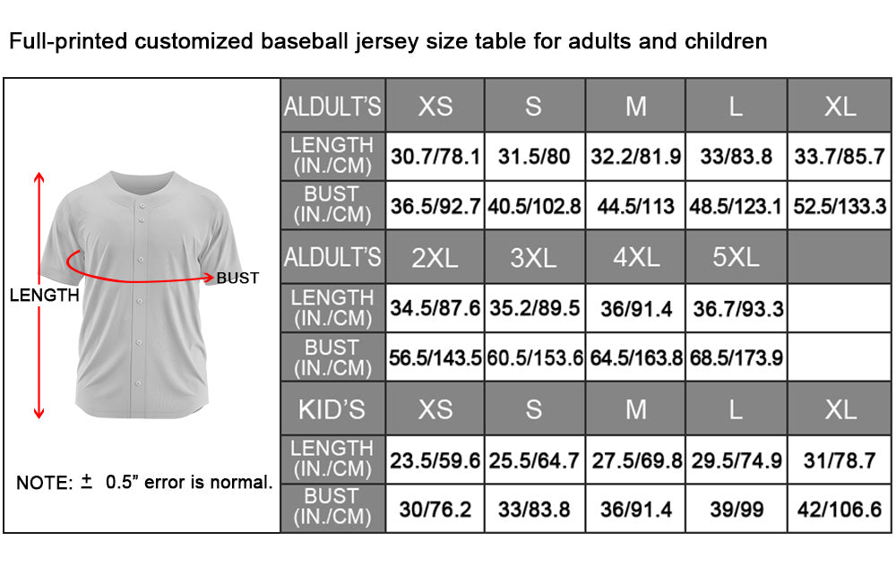 Benutzerdefiniert Baseball Uniformen Drucken für Jungs Mädchen und Kinder Machen Ihr Team Mehr Vielfältig