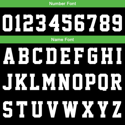 Benutzerdefinierte Schwarz Grün Reversible Basketball Jersey Personalisierte Print Name Nummer Logo