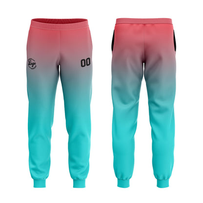 Benutzerdefiniert Azure Tarnung Sport Jersey Satz Trainingsanzug Zur Seite fahren Kapuzenpullover Oberteile und Hose Satz Königlich